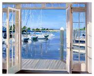 Window on Deon Harbor-Carol Saxe-Art Print