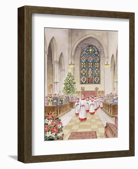 Carol Service-Stanley Cooke-Framed Giclee Print