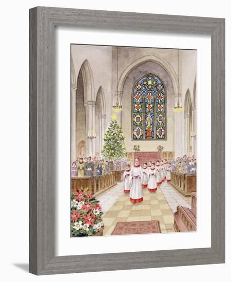 Carol Service-Stanley Cooke-Framed Giclee Print