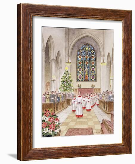 Carol Service-Stanley Cooke-Framed Giclee Print