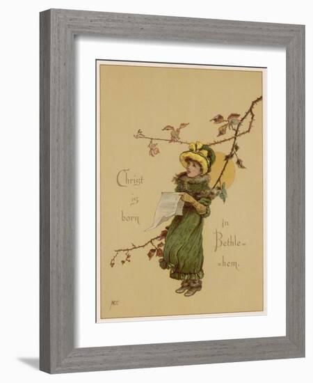 Carol Singer-M Ellen Edwards-Framed Art Print