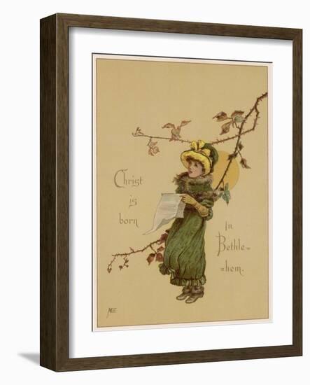 Carol Singer-M Ellen Edwards-Framed Art Print