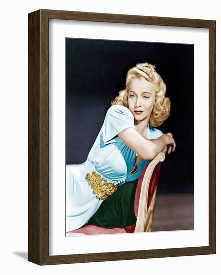 Carole Landis, ca. 1940-null-Framed Photo