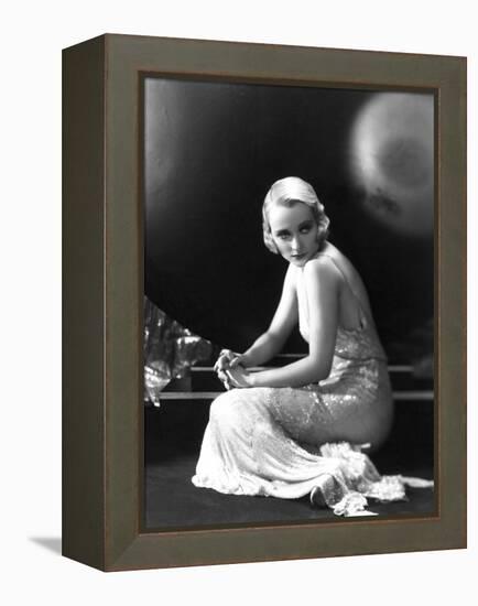 Carole Lombard, 1930-null-Framed Premier Image Canvas