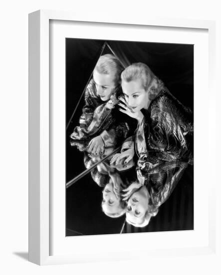 Carole Lombard, 1935-null-Framed Photographic Print