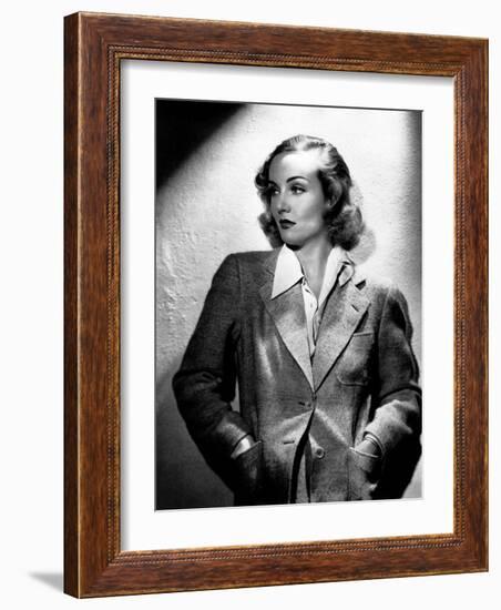 Carole Lombard, c.1930s-null-Framed Photo