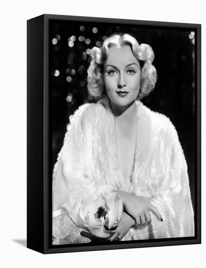 Carole Lombard, Portrait-null-Framed Stretched Canvas