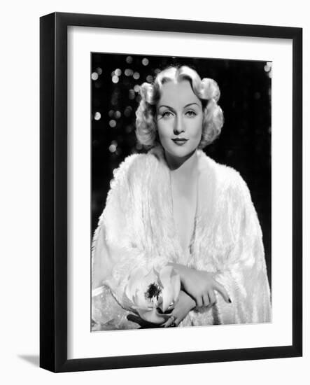 Carole Lombard, Portrait-null-Framed Photo