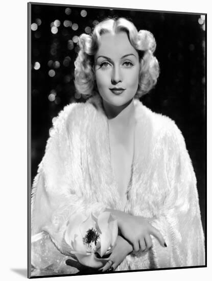 Carole Lombard, Portrait-null-Mounted Photo