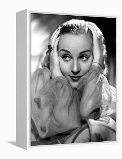 Carole Lombard, Portrait-null-Framed Stretched Canvas