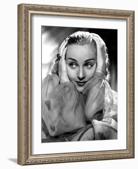 Carole Lombard, Portrait-null-Framed Photo