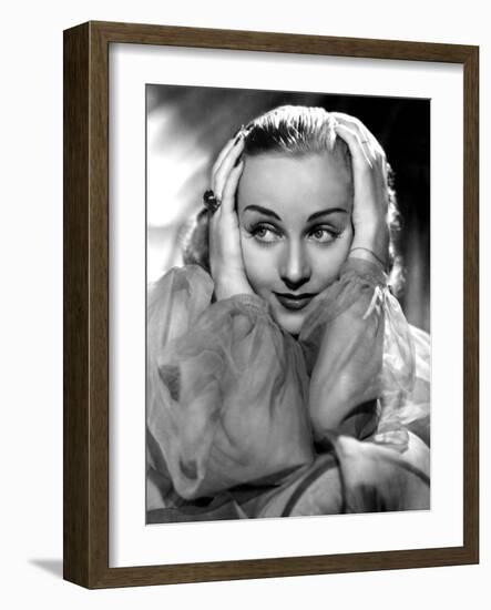 Carole Lombard, Portrait-null-Framed Photo