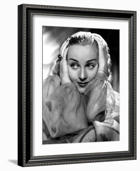 Carole Lombard, Portrait-null-Framed Photo