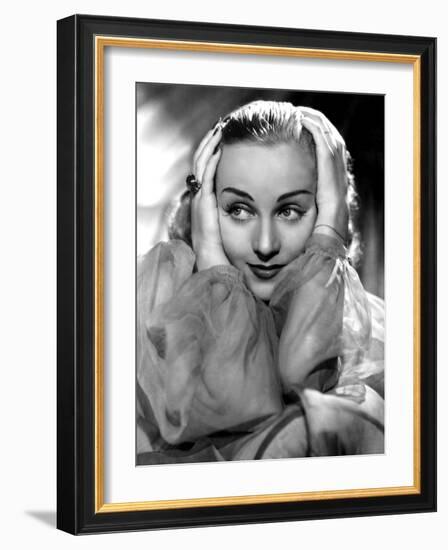 Carole Lombard, Portrait-null-Framed Photo