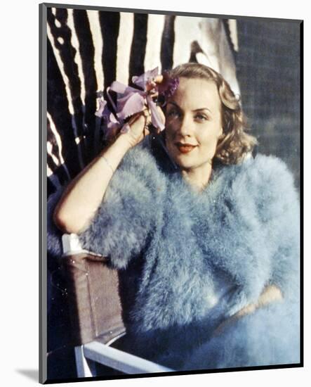 Carole Lombard-null-Mounted Photo