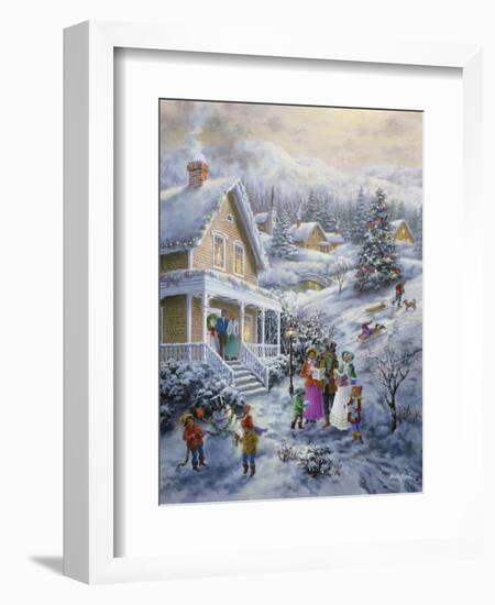 Carolers-Nicky Boehme-Framed Giclee Print