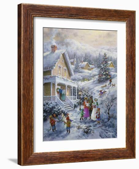 Carolers-Nicky Boehme-Framed Giclee Print