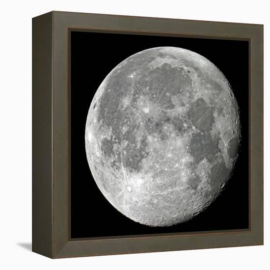 Carolina Moon-Edd Lange-Framed Stretched Canvas