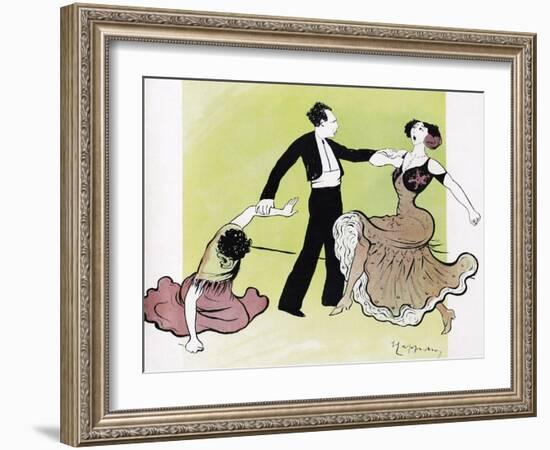 Carolina Otero (La Belle-Leonetto Cappiello-Framed Giclee Print