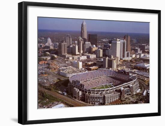 Carolina Panthers - Bank of America Stadium-Brad Geller-Framed Art Print
