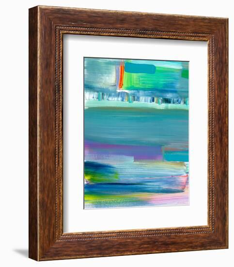 Carolina Pier-Joan Davis-Framed Art Print