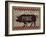 Carolina Pork BBQ-Melody Hogan-Framed Art Print