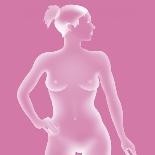 Silhouette of a Woman-Caroline Arquevaux-Giclee Print