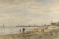 Ramsgate Pier, August 1838-Caroline Davidson-Giclee Print
