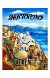 Santorini Island, Greece-Caroline Haliday-Giclee Print