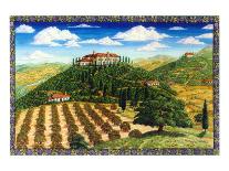 Wine Vinyard Estates-Caroline Haliday-Framed Giclee Print