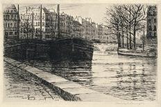 The Pont St Michel, 1915-Caroline Helena Armington-Giclee Print