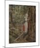 Caroline in the Woods-Howard Chandler Christy-Mounted Premium Giclee Print