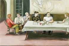 Annunciation at Table, 2006-Caroline Jennings-Giclee Print