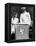 Caroline Kennedy and Capt Earl Yates, Commander of Aircraft Carrier, USS John F Kennedy-null-Framed Stretched Canvas