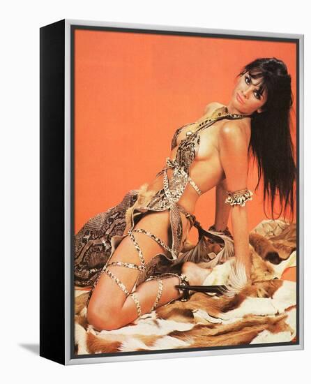 Caroline Munro - At the Earth's Core-null-Framed Stretched Canvas