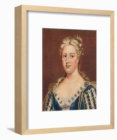 'Caroline of Ansbach', 1935-Unknown-Framed Giclee Print