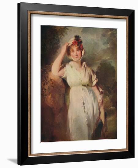 'Caroline of Brunswick (1768-1821), Queen of George IV', 1798, (c1915)-Thomas Lawrence-Framed Giclee Print