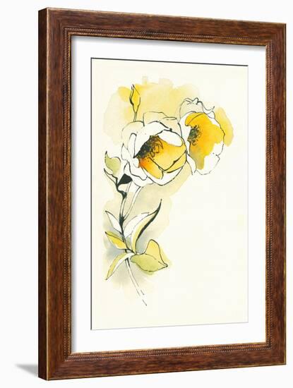Carols Roses II-Shirley Novak-Framed Art Print