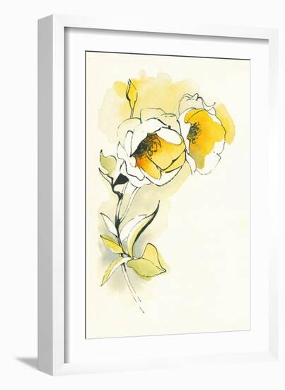 Carols Roses II-Shirley Novak-Framed Art Print