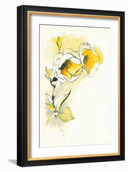 Carols Roses II-Shirley Novak-Framed Art Print