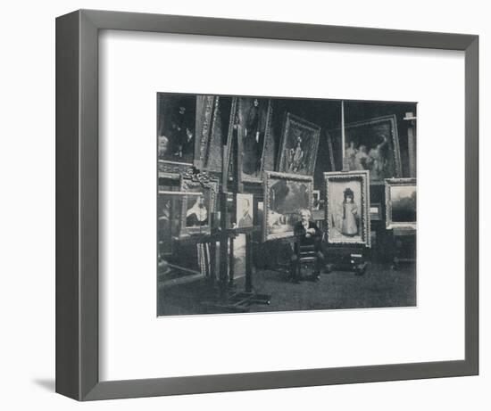 'Carolus Duran in his Studio', c1897-Unknown-Framed Photographic Print