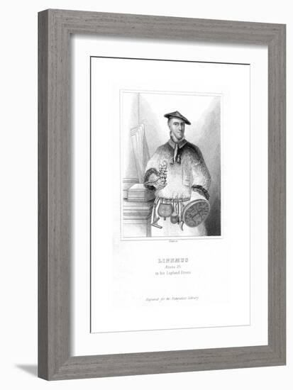 Carolus Linnaeus, Swedish Naturalist, 1732 (Early 19th Centur)-William Home Lizars-Framed Giclee Print