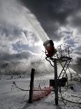 Snow is Made at Ski Roundtop in Lewisberry, Pennsylvania, December 8, 2006-Carolyn Kaster-Photographic Print