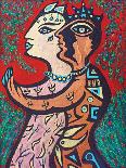 Isabella, the Polish Gypsy, 2007-Carolyn Mary Kleefeld-Framed Premier Image Canvas
