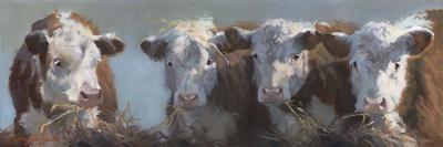 Three Cowboys-Carolyne Hawley-Framed Art Print