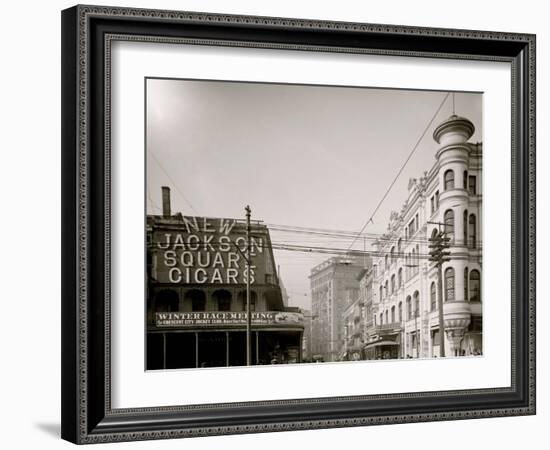 Carondelet Street, New Orleans, La.-null-Framed Photo