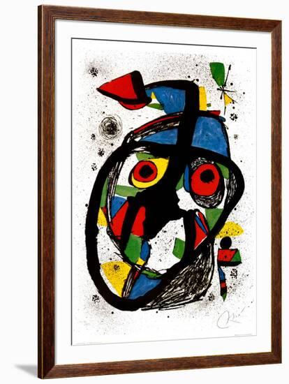 Carota, c.1978-Joan Miro-Framed Art Print