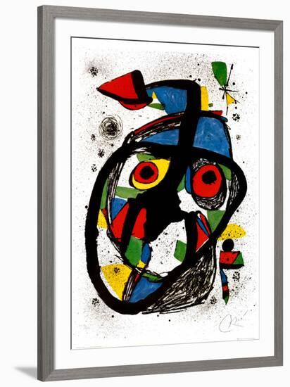 Carota, c.1978-Joan Miro-Framed Art Print