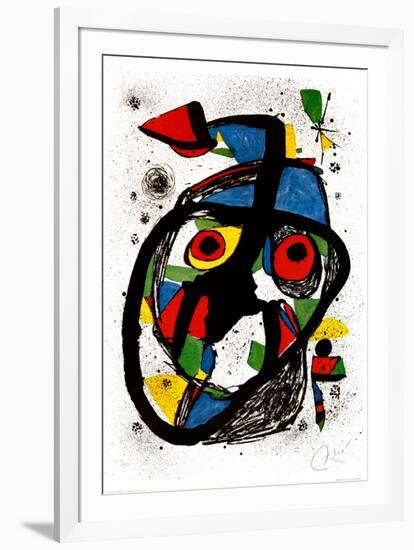 Carota, c.1978-Joan Miro-Framed Art Print