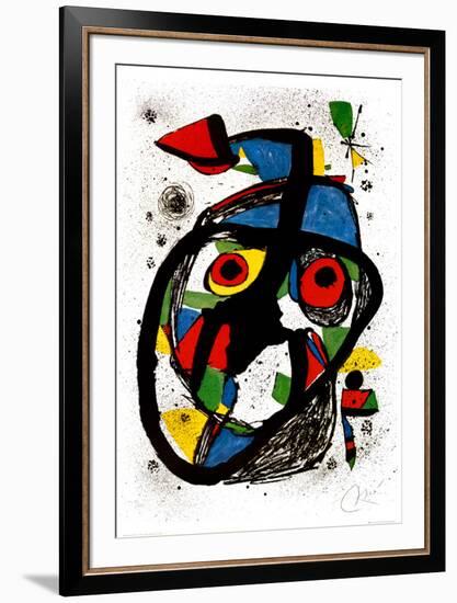 Carota, c.1978-Joan Miro-Framed Art Print